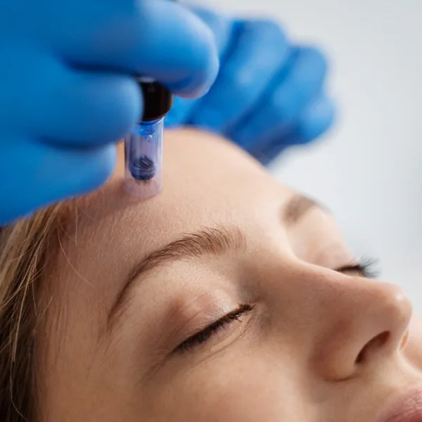 Microneedling with PDGF treatment at MIHSA Aesthetics in New York City